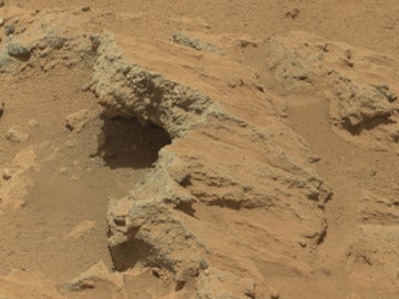 Superficie de Marte, captada por el Curiosity