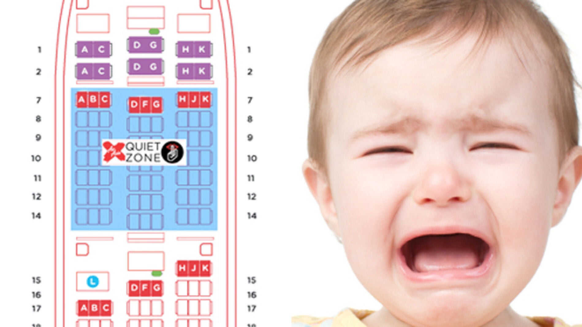 Zonas tranquilas en los aviones de Air Asia