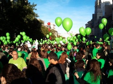 Manifestación de la 'marea verde' Manifestación de la 'marea verde'