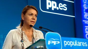 María Dolores de Cospedal ha hecho balance del primer año tras las elecciones generales