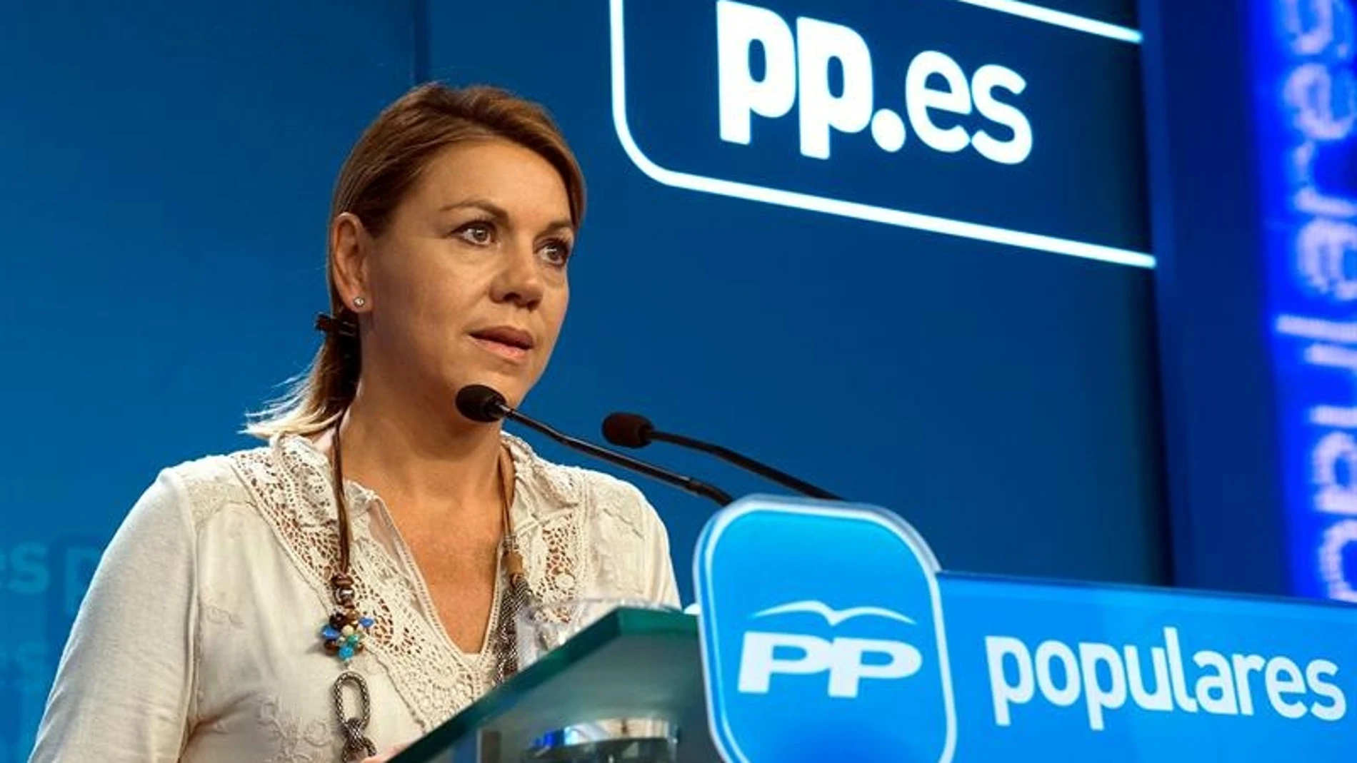 María Dolores de Cospedal ha hecho balance del primer año tras las elecciones generales María Dolores de Cospedal ha hecho balance del primer año tras las elecciones generales