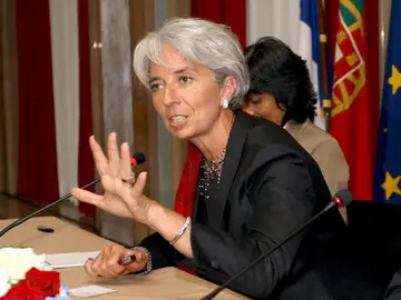 La directora gerente del FMI, Christine Lagarde. La directora gerente del FMI, Christine Lagarde.