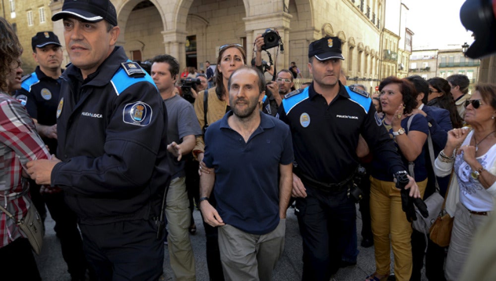 Tensión en el Ayuntamiento de Ourense