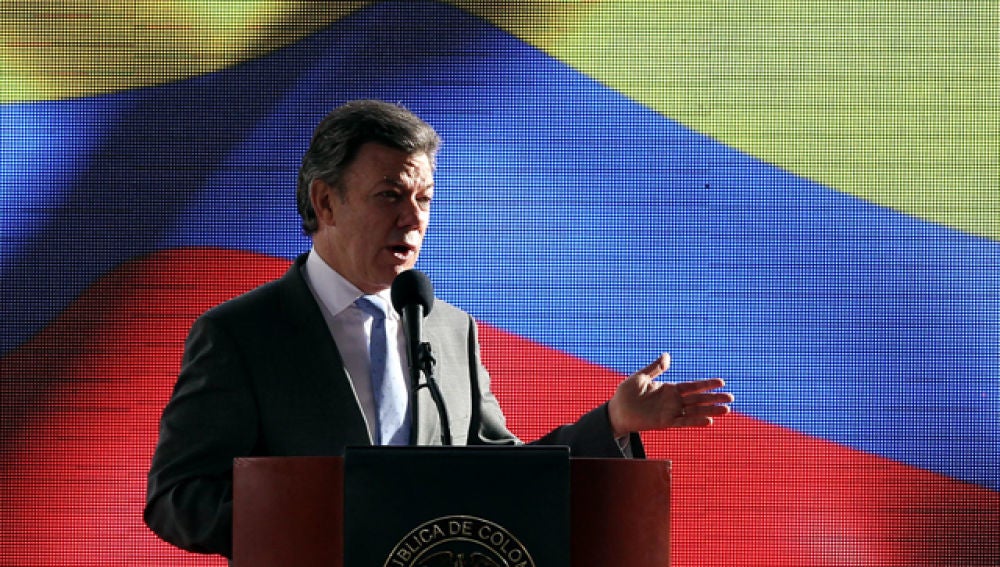 Santos, presidente de Colombia
