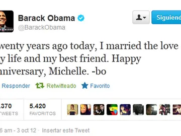 Twitter de Barack Obama Twitter de Barack Obama