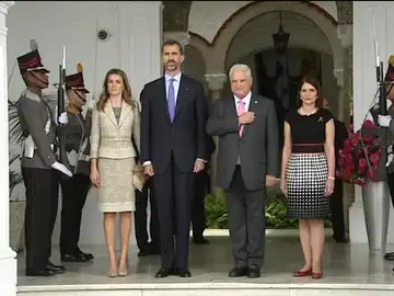 El príncipe Felipe apoya la presencia de las empresas españolas en Panamá El príncipe Felipe apoya la presencia de las empresas españolas en Panamá