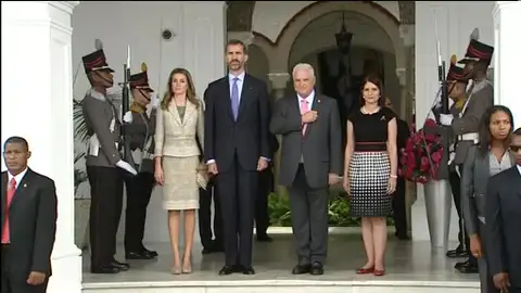 El príncipe Felipe apoya la presencia de las empresas españolas en Panamá El príncipe Felipe apoya la presencia de las empresas españolas en Panamá