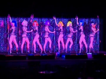 El espectáculo del cabaret, con Crazy Horse