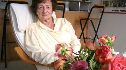 Dita Kraus, la bibliotecaria de Auschwitz.