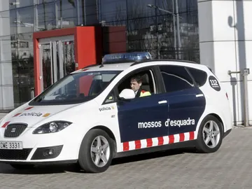 Coche de los Mossos d´Escuadra Coche de los Mossos d´Escuadra