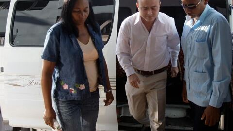 &Aacute;ngel Carromero en su llegada al tribunal Provincial de la ciudad de Bayamo