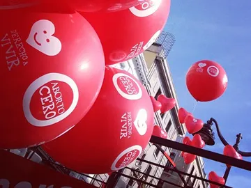 Manifestación 'aborto cero' en Madrid Manifestación 'aborto cero' en Madrid
