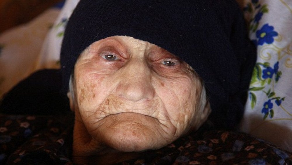 La persona más anciana de Georgia, Antisa Jvichava