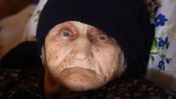 La persona más anciana de Georgia, Antisa Jvichava