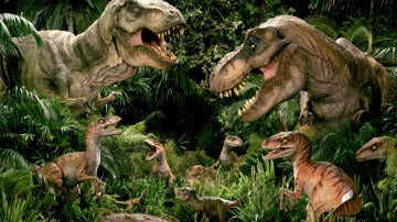 Dinosaurios en Parque Jurásico