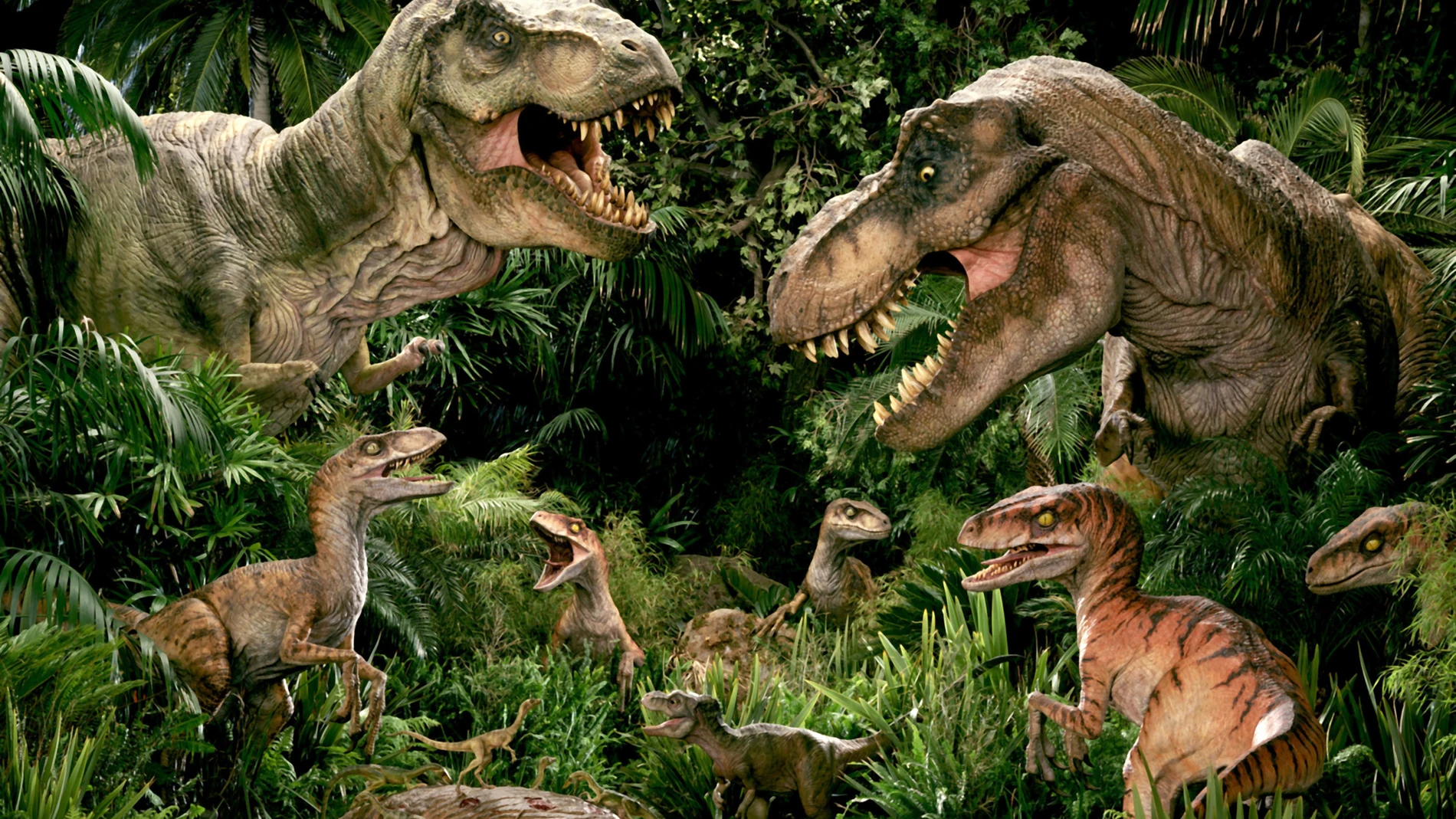 Dinosaurios en Parque Jurásico Dinosaurios en Parque Jurásico