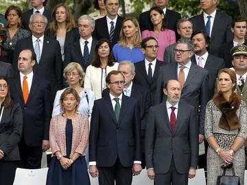 La infanta Elena en la tribuna de autoridades La infanta Elena en la tribuna de autoridades
