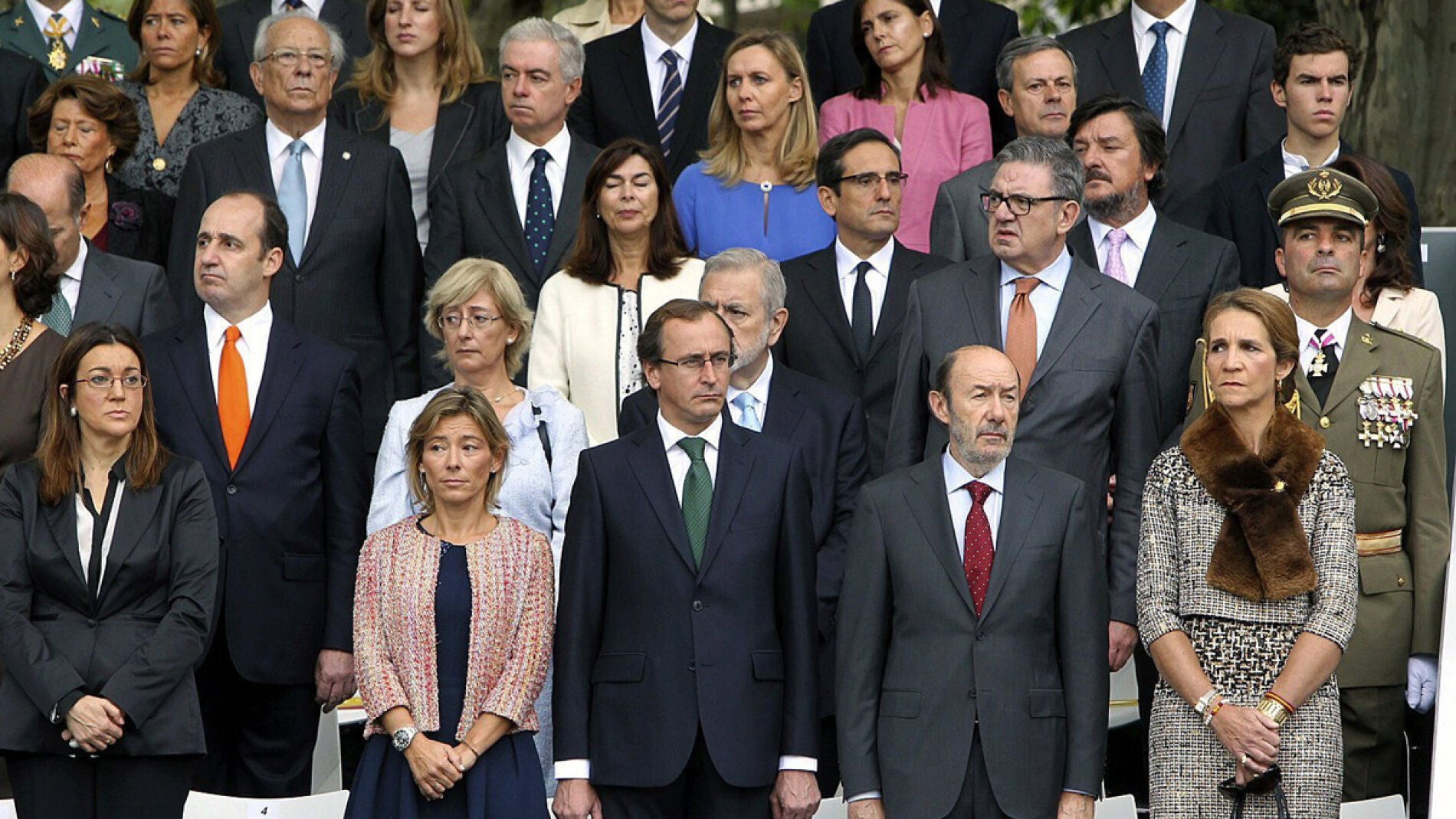 La infanta Elena en la tribuna de autoridades