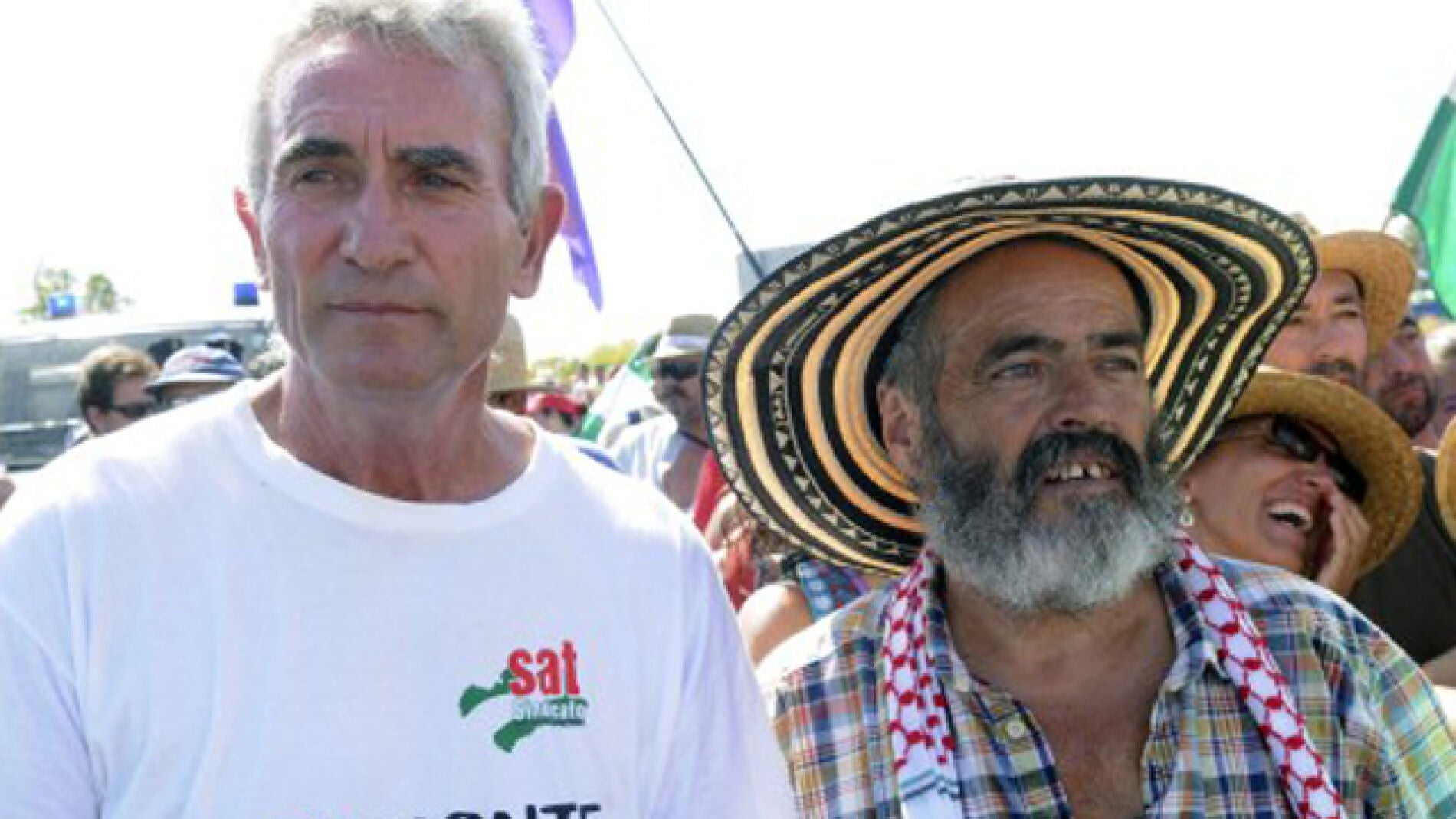S&aacute;nchez Gordillo junto a Ca&ntilde;amero