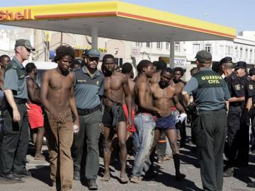 Inmigrantes en Melilla