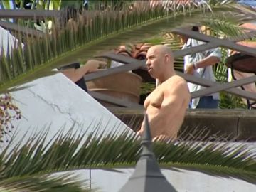 Vin Diesel en el rodaje de 'A todo gas 6'
