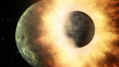 La Luna es un trozo de Tierra que se formó en una colisión planetaria