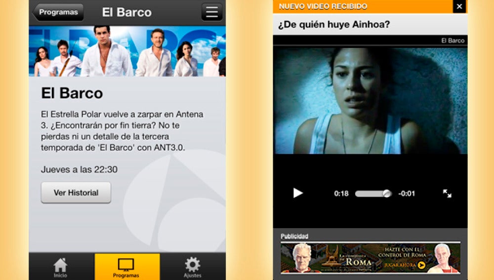 'El Barco' en ANT3.0