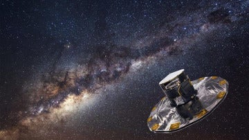 Recreación del instrumento Gaia que censará mil millones de estrellas dentro de la Vía Láctea
