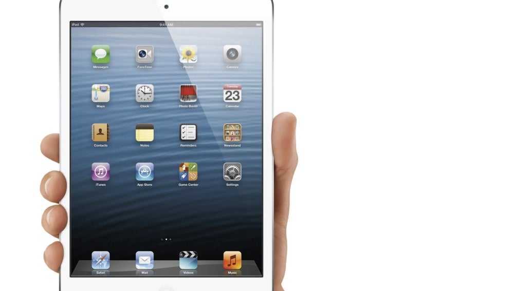 iPad mini con una pantalla táctil de 7,9 pulgadas