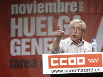 Ignacio Fernández Toxo pide un cambio en las políticas económicas