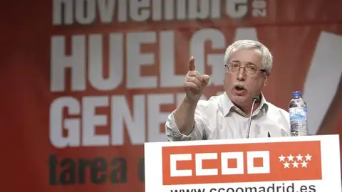 Ignacio Fernández Toxo pide un cambio en las políticas económicas Ignacio Fernández Toxo pide un cambio en las políticas económicas
