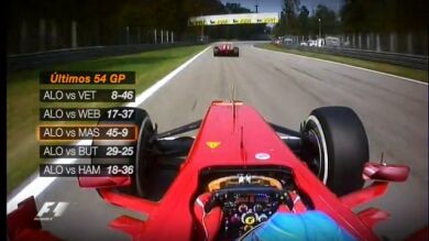 Vettel gana a Alonso en clasificación