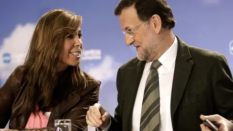 Mariano Rajoy junto a Alicia Sánchez Camacho Mariano Rajoy junto a Alicia Sánchez Camacho