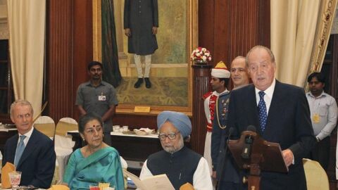 Visita del Rey a la India
