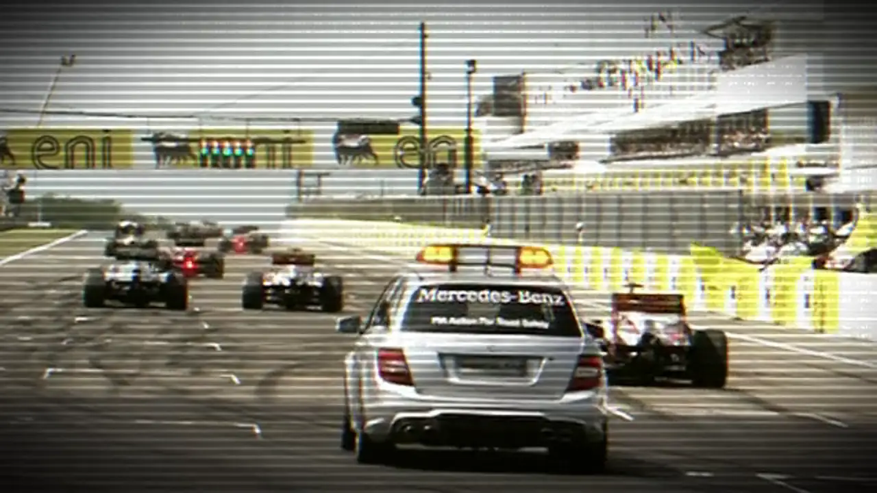 La labor del coche médico en la F1
