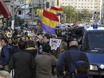 Manifestación en Madrid contra los PGE