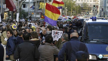 Manifestación en Madrid contra los PGE