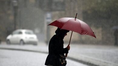 Lluvias fuertes en el oeste de Andalucía y en el entorno del Sistema Central
