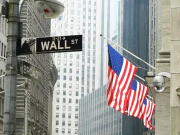 Wal Street, en Nueva York. Wal Street, en Nueva York.