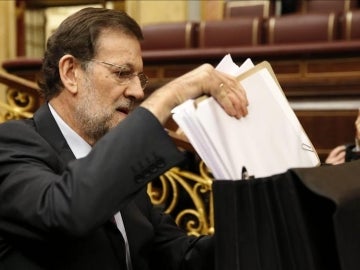  El presidente del Gobierno, Mariano Rajoy