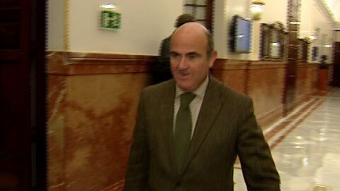 De Guindos y la broma de los brotes verdes