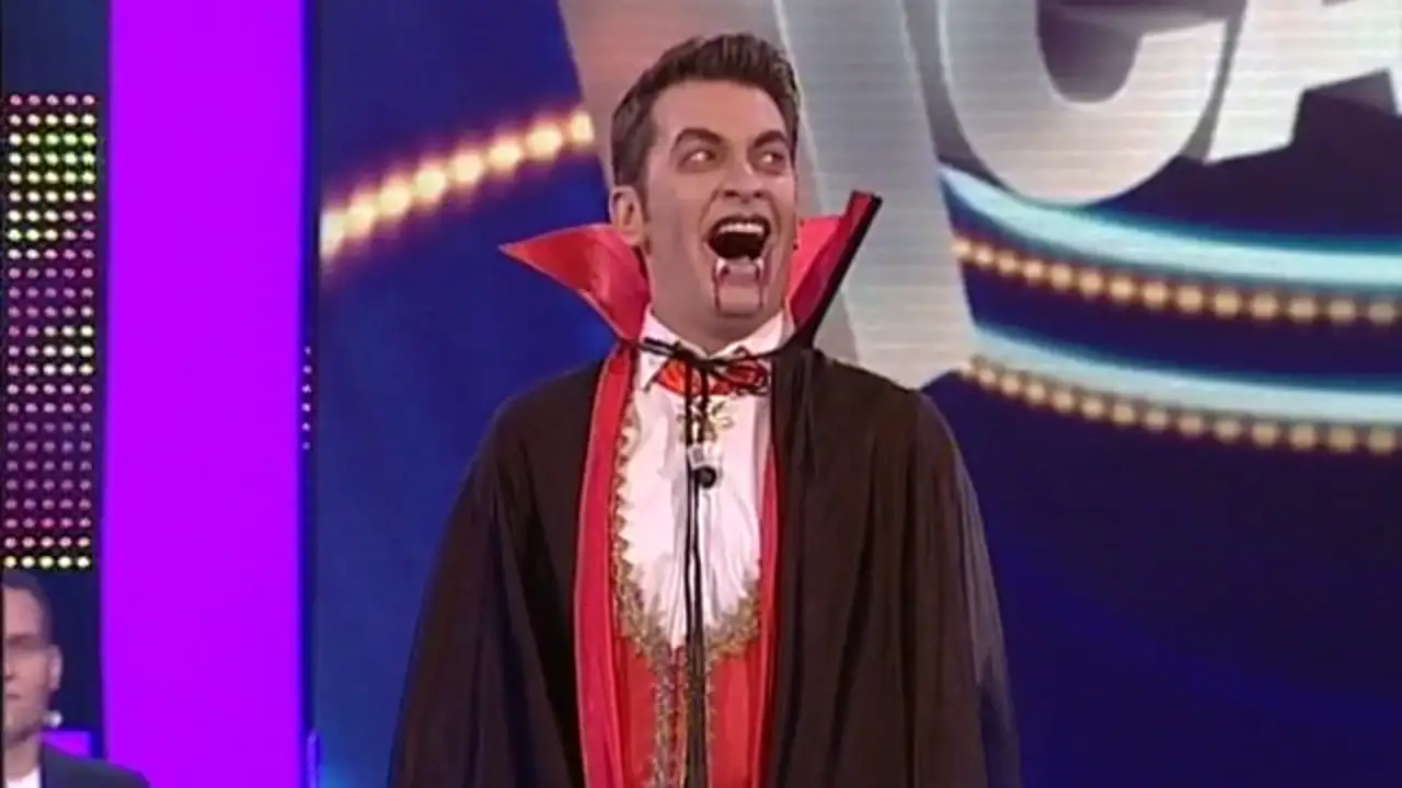 Arturo Valls de Conde Drácula en el Especial Halloween