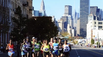 Un momento del maratón de Nueva York