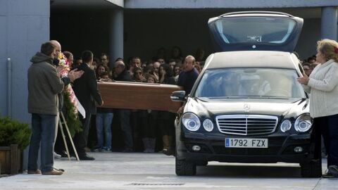 Salida del f&eacute;retro de Katia Esteban Casielles