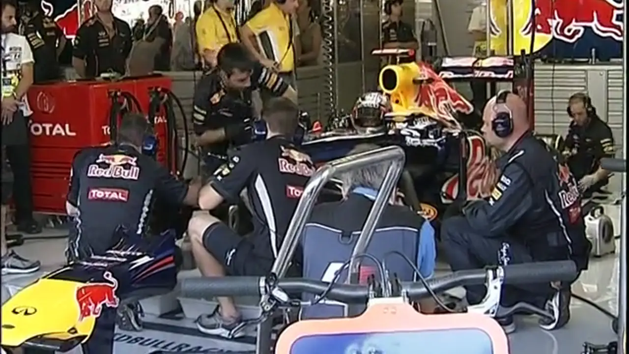 Problemas en los frenos para Vettel