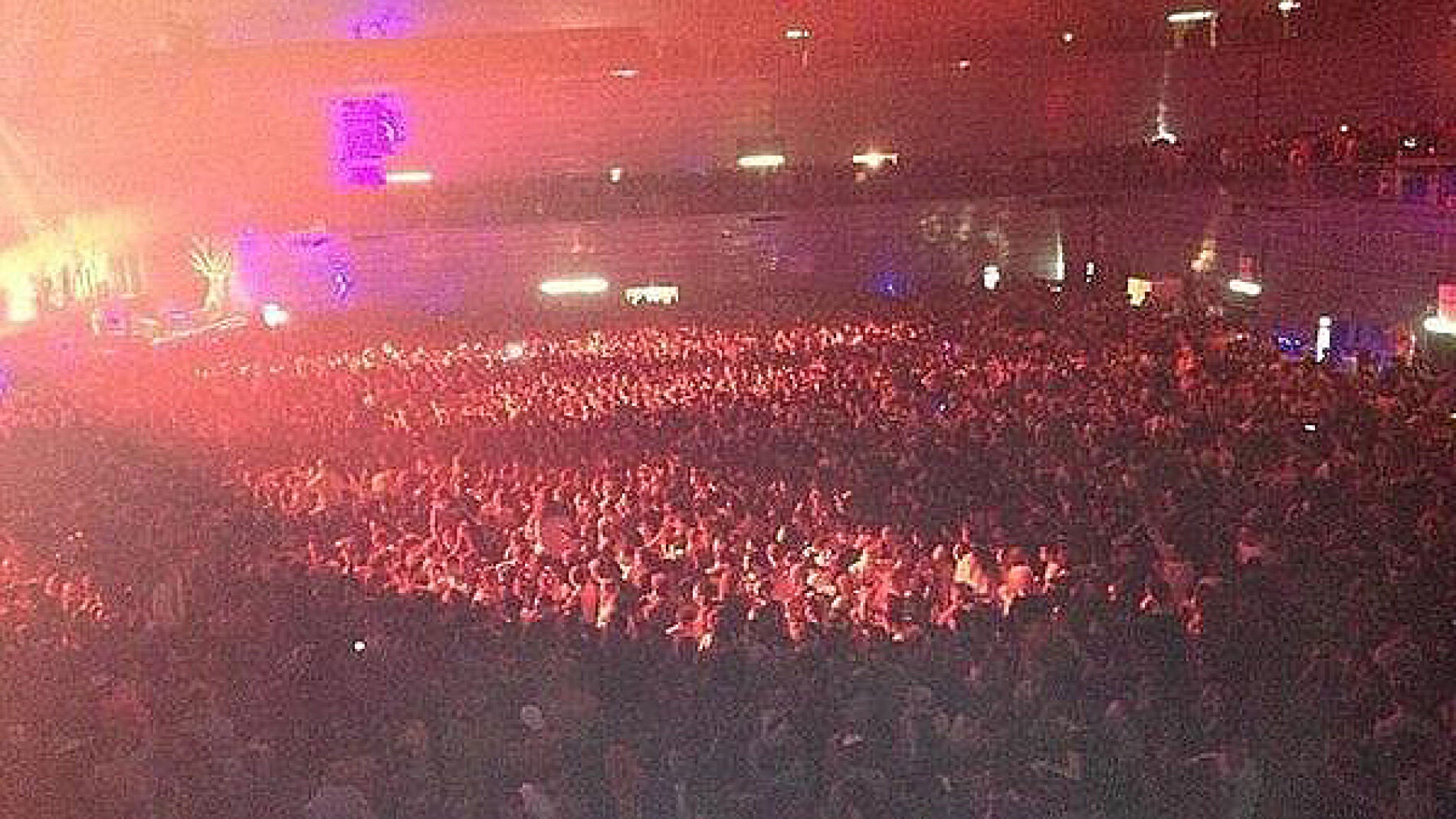 El pabell&oacute;n Madrid Arena desde arriba