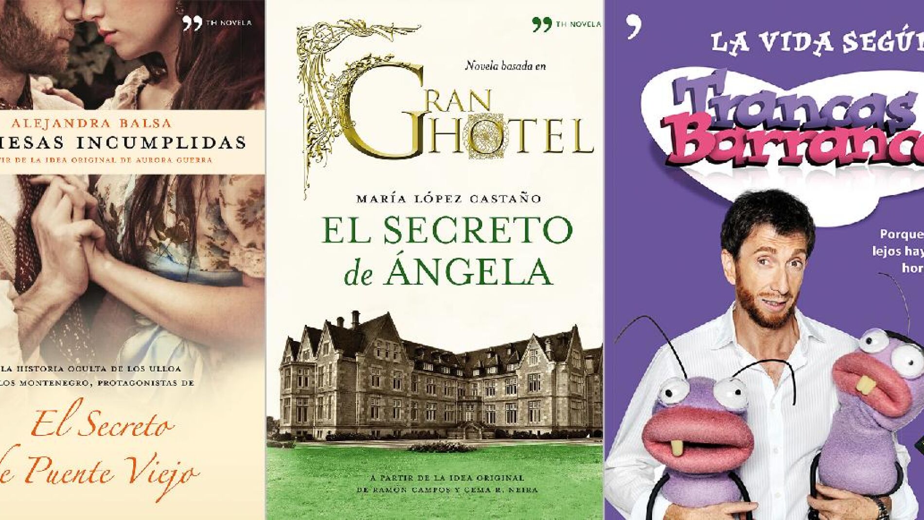 'Promesas incumplidas', 'El Secreto de &Aacute;ngela' y 'El Hormiguero'