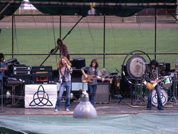 Led Zeppelin, durante un concierto