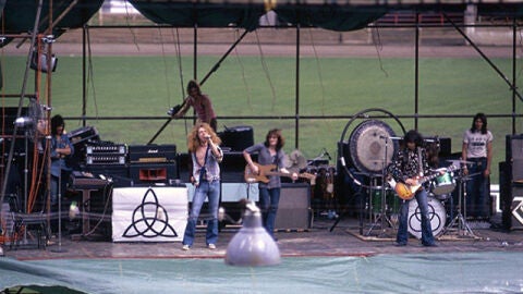 Led Zeppelin, durante un concierto