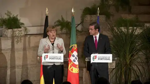 La canciller alemana, Angela Merkel, y el primer ministro de Portugal, Pedro Passos Coelho La canciller alemana, Angela Merkel, y el primer ministro de Portugal, Pedro Passos Coelho